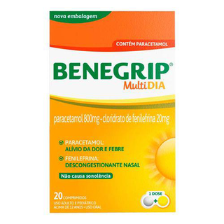 Benegrip Multi Dia 12 Comprimidos