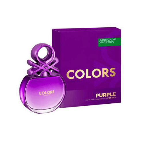 Benetton Colors Purple Eau De Toilette Feminino 80 Ml