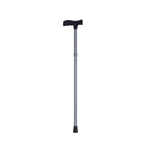 Imagem do produto Bengala De Alumínio Tipo T Dobrável Mercur Cor Prata Ajustável Tamanho Único