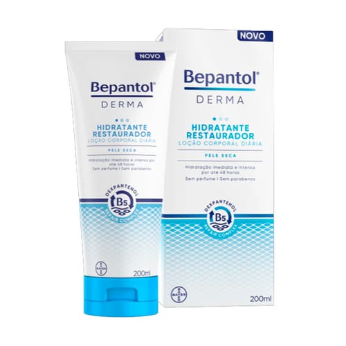 Loção Corporal Bepantol Derma Hidratante Restaurador 200Ml