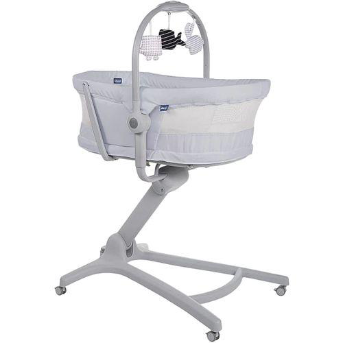 Imagem do produto Berço Moisés Portátil Baby Hug 4 In 1 Air Stone Chicco Cinza