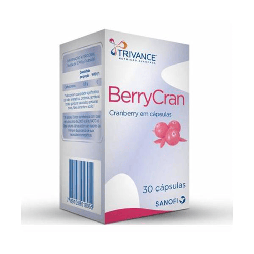 Imagem do produto Berrycran 500 Mg 30 Cápsulas