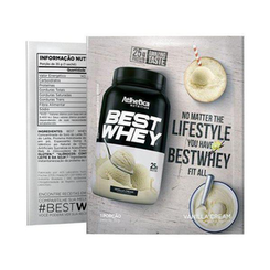 Best Whey Atlhetica Nutrition Sabor Baunilha Sachê Com 35G