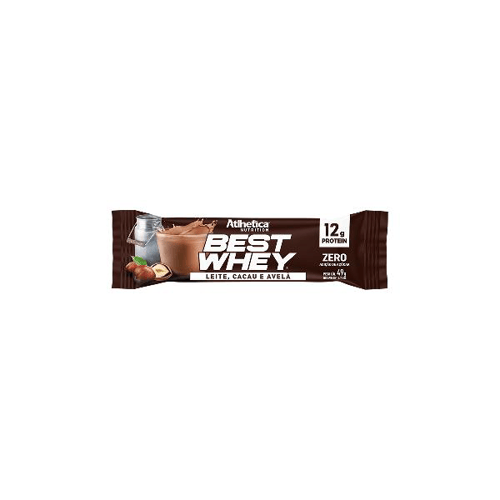 Imagem do produto Best Whey Bar 12G Leite, Cacau & Avela Atlhetica Nutrition