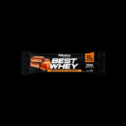 Imagem do produto Best Whey Bar Caramelo Crocante Atlhetica Nutrition
