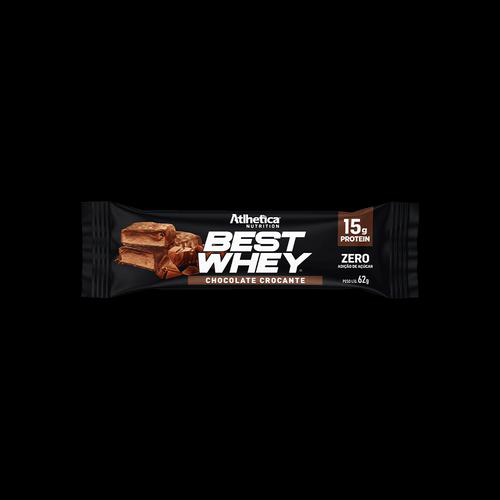 Imagem do produto Best Whey Bar Chocolate Crocante Atlhetica Nutrition