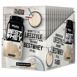 Imagem do produto Best Whey Display Com 15 Saches De 35G Beijinho De Coco Atlhetica Atlhetica Nutrition