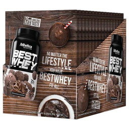 Imagem do produto Best Whey Display Com 15 Sachets De 35G Brigadeiro Atlhetica Nutrition