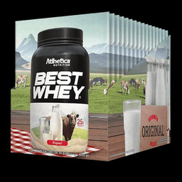 Imagem do produto Best Whey Saches Original Cx 15 De 35G Atlhetica Nutrition