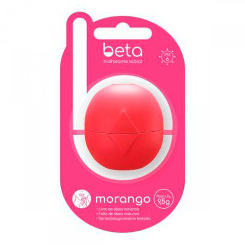 Imagem do produto Beta Hidratante Labial Morango 9,5G