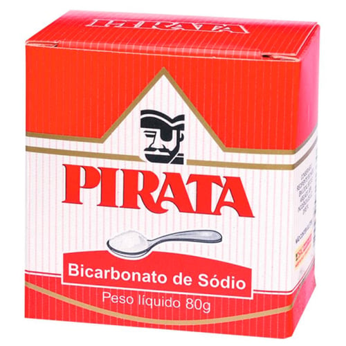 Bicarbonato De Sódio Pirata 80G