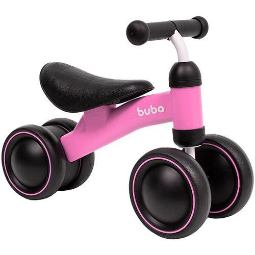 Imagem do produto Bicicleta De Equilíbrio 4 Rodas Rosa 12M+ Buba