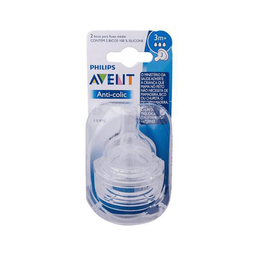 Imagem do produto Bico De Mamadeira Philips Avent Classic+ Número 3 2 Unidades
