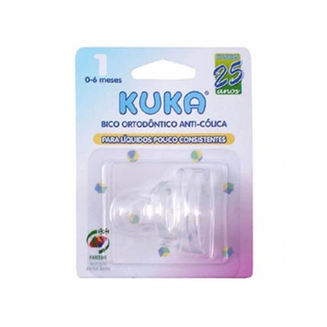 Imagem do produto Bico - Mamadeira Kuka Orto N1 Anti-Colica Agua Cha