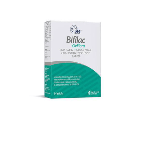 Imagem do produto Bifilac Geflora 5Bi Cartucho 14 Saches Em Po