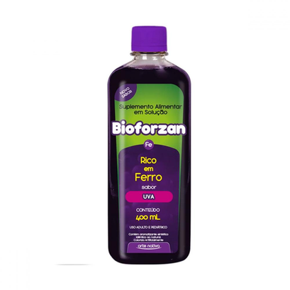 Imagem do produto Bioforzan Solucao Sabor Uva 400Ml