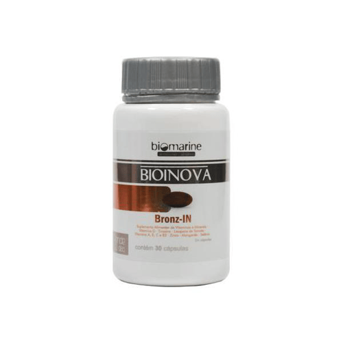 Imagem do produto Biomarine Bronzeamento Em Cápsulas Bioinova Bronzin 30 Cps