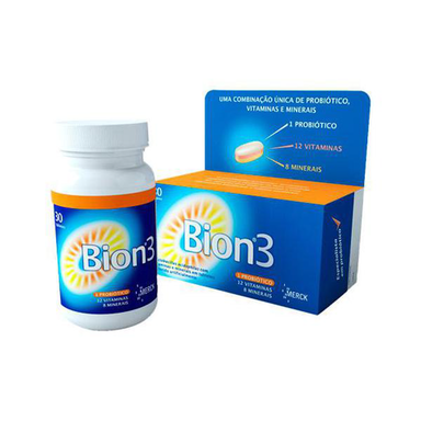 Bion 3 Complexo Vitamínico Frasco Com 30 Tabletes