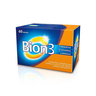 Bion 3 Complexo Vitamínico Frasco Com 60 Tabletes