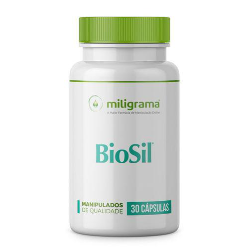 Biosil 300Mg 30 Cápsulas Pele, Unhas E Cabelos Mais Fortes