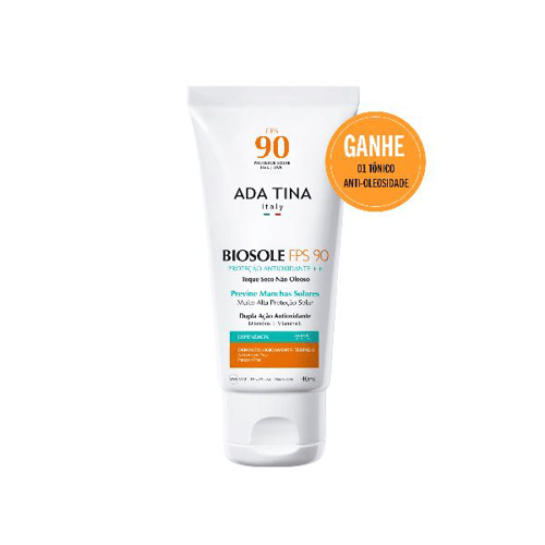 Biosole Fps 90 Proteção Anti-Melasma Ada Tina 40Ml