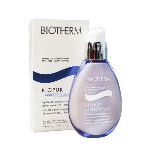 Biotherm Biopur Pore Reducer Fluido Hidratante Non Stop Para Pele Oleosa 50Ml