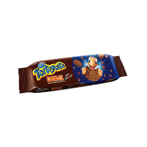 Imagem do produto Biscoito Arcor Tortuguita Cookies Chocolate 60G
