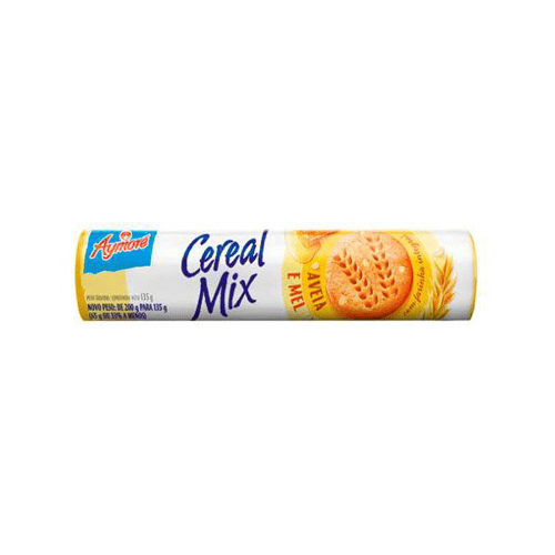 Imagem do produto Biscoito Aymoré Cereal Mix Sabor Aveia E Mel 135G