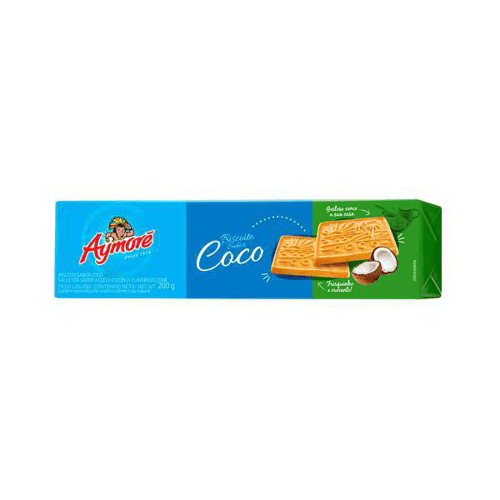 Imagem do produto Biscoito Aymoré Coco Com 200G