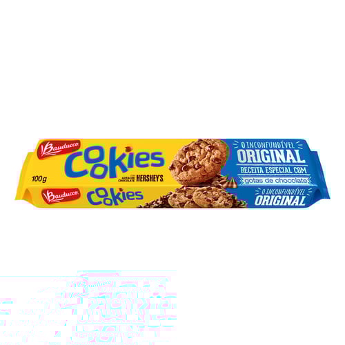 Imagem do produto Biscoito Bauducco Cookies Original 100G