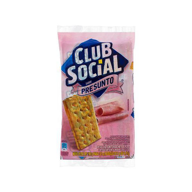 Imagem do produto Biscoito Club Social Sabor Presunto Com 6 Unidades De 23,5G Cada