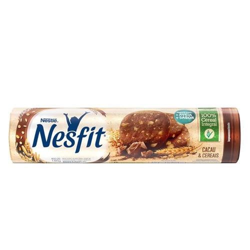Biscoito Nesfit Cacau E Cereais 160G