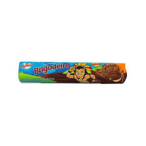 Imagem do produto Biscoito Recheado Aymoré Sabor Brigadeiro Com 120G