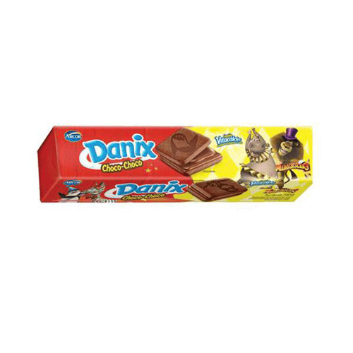 Imagem do produto Biscoito Recheado Madagastar3 Danix Choco Choco 140G
