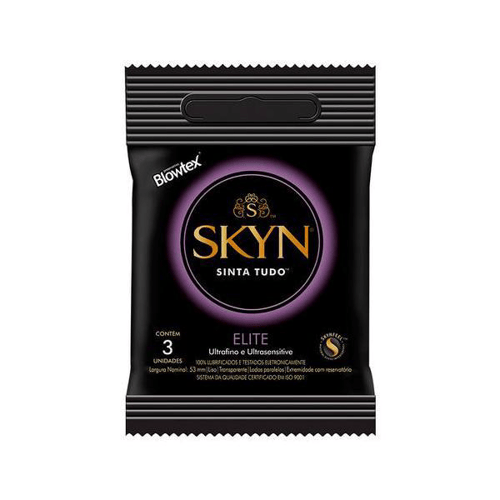 Imagem do produto Blowtex Preservativo Skyn Elite Com 3 Unidades
