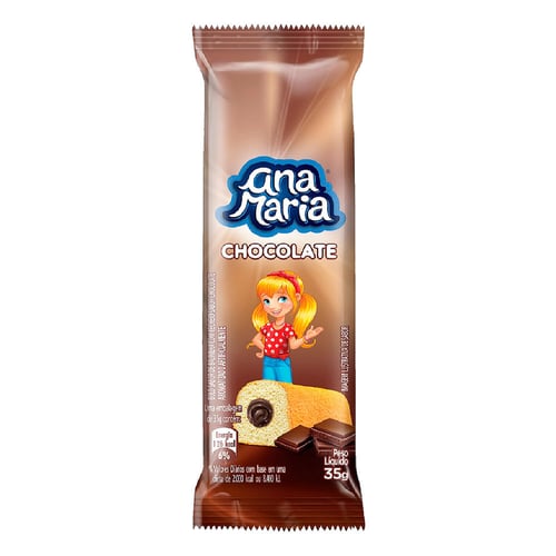 Imagem do produto Bolinho Ana Maria Chocolate 35G