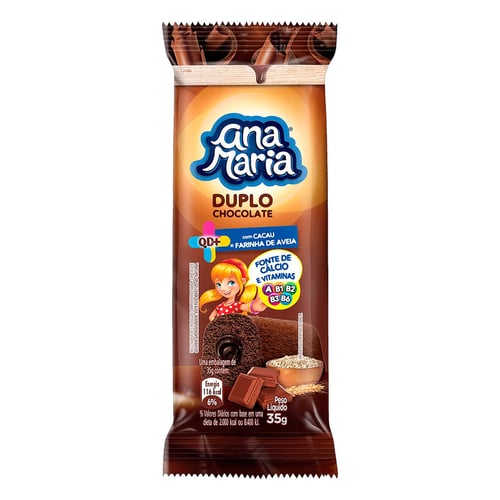 Imagem do produto Bolinho Ana Maria Duplo Chocolate 40G