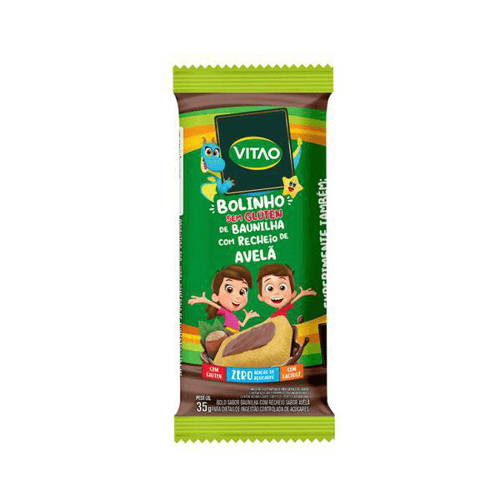Imagem do produto Bolinho Vitao Recheio De Avelã Zero Açúcar 35G