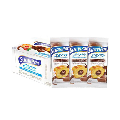 Imagem do produto Bolinho Zero Baunilha C/ Chocolate 40G / Display 12 Unid. Suavipan