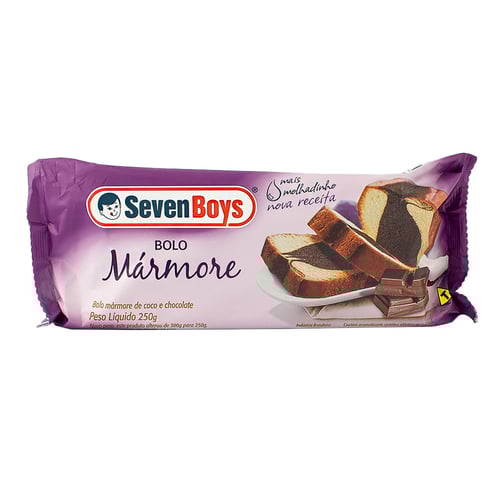 Imagem do produto Bolo Seven Boys Mármore