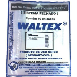 Bolsa De Colostomia Waltex 30 Mm Cirúrgica Brasil