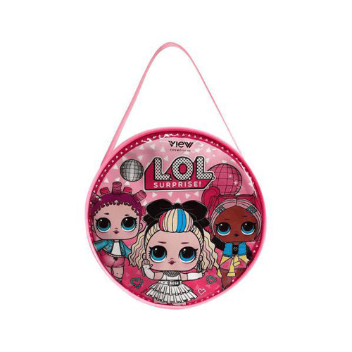 Imagem do produto Bolsa De Maquiagem Infantil Redonda Lol Surprise! Cores E Personagens Sortidos