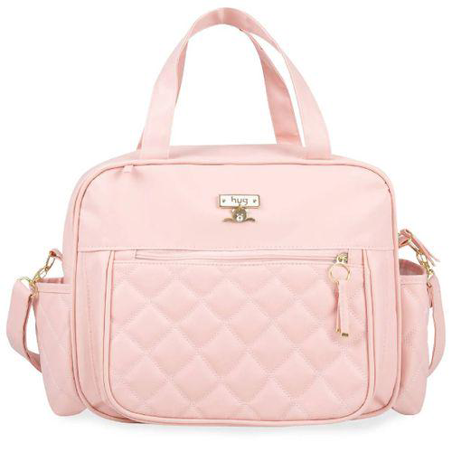Imagem do produto Bolsa Mala Maternidade Bebê Graciosa Grande Rosa Hug