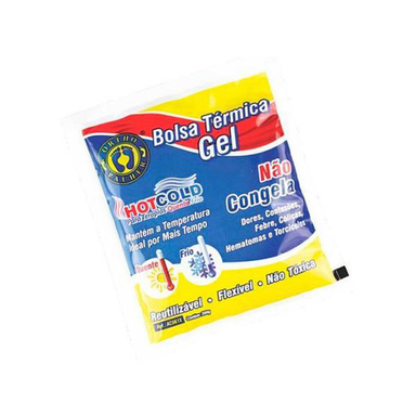 Bolsa Térmica Gel Hotcold Quente Ou Fria 200G Com 1 Unidade