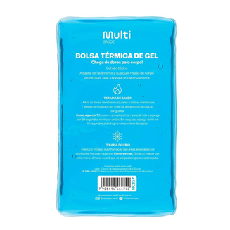 Imagem do produto Bolsa Térmica Transparente Em Gel Tam. G Multi Saúde Hc357 Multilaser Saúde