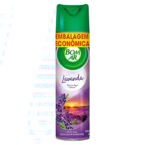 Imagem do produto Bom Ar Air Wick Lavanda Embalagem Econômica Aerosol 360Ml