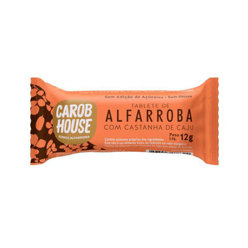 Imagem do produto Bombom Alfarroba Carobhouse Castanha De Caju 13G Avuso