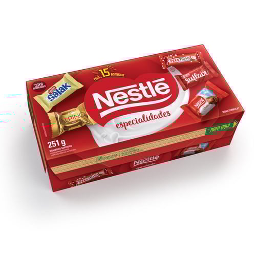 Imagem do produto Bombons Nestlé Especialidades 251G