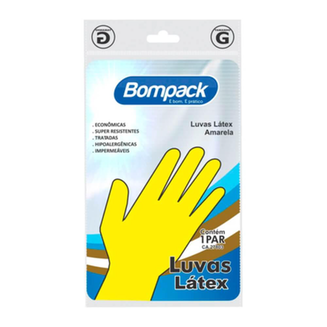 Imagem do produto Bompack Amarela Luva Multiuso Com 2 G