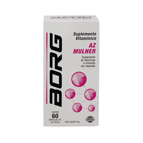 Imagem do produto Borg Az Mulher Com 60 Cápsulas